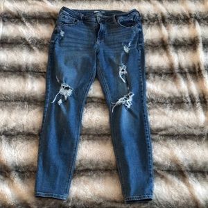 Old Navy Mid-rise Rockstar Super Skinny Jeans